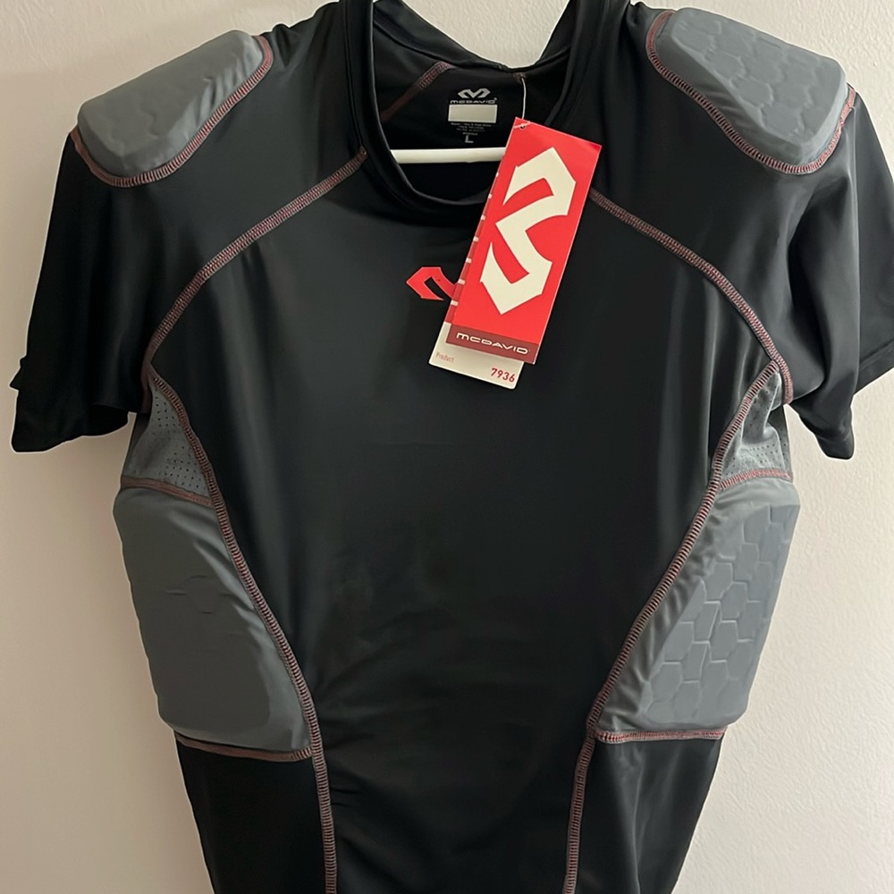 McDavid Rival Pro 5-Pad Football Shirt